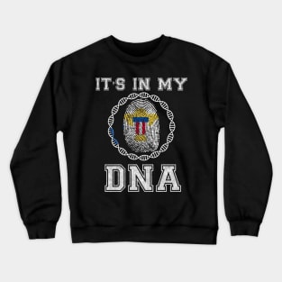 Virgin Islands  It's In My DNA - Gift for Virgin Islander From Virgin Islands Crewneck Sweatshirt